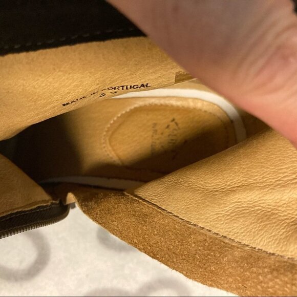 PLDM for PALLADIUM Sz EU 39 Suede Leather Booties Stacked Heels - Picture 11 of 12